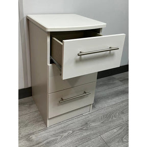 Pair Of Sherwood 3 Bedside Drawer Lockers -  Matt