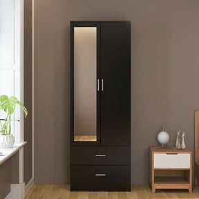 Shadow Luxe 2 Door Wardrobe with Side Mirror