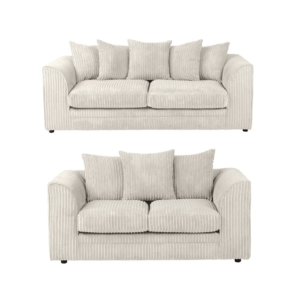 The Dylan Range of plush velvet sofas is renowned for its luxurious feel and stylish design (White, Left Hand Corner Sofa)