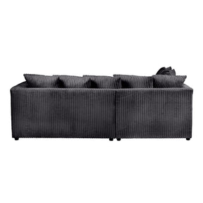 Dylan Luxe Velvet Corner Sofa