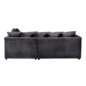 Dylan Luxe Velvet Corner Sofa