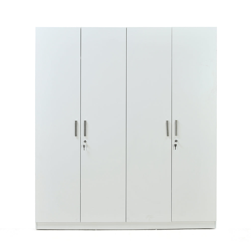 Max 4 Door Wardrobe – Frosty White