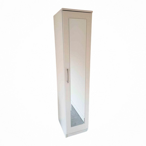 Reflection Single Door Wardrobe with Mirror