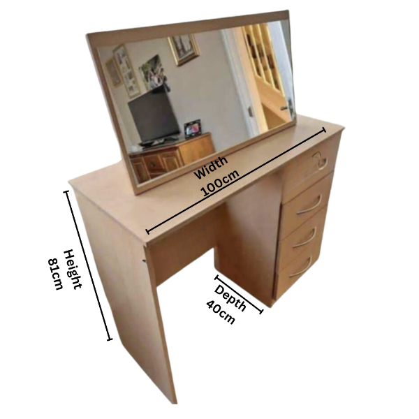 DRESSING TABLE WITH MIRROR