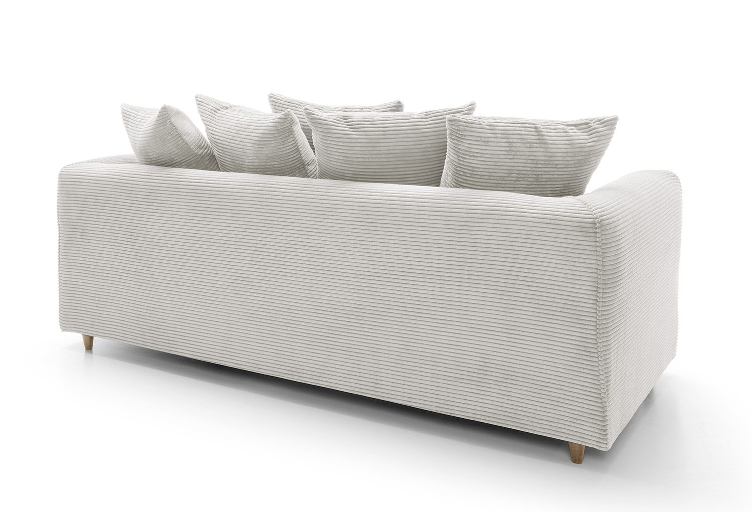 The Dylan Range of plush velvet sofas is renowned for its luxurious feel and stylish design (White, Left Hand Corner Sofa)